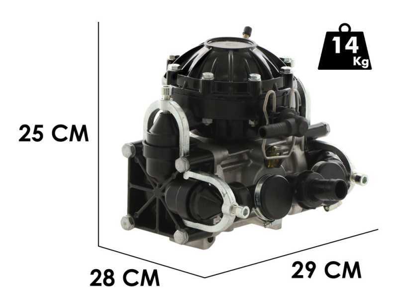 Comet P 48 - Mitteldruckpumpe f&uuml;r Traktor-Spr&uuml;hbehandlungen f&uuml;r die Unkrautbek&auml;mpfung