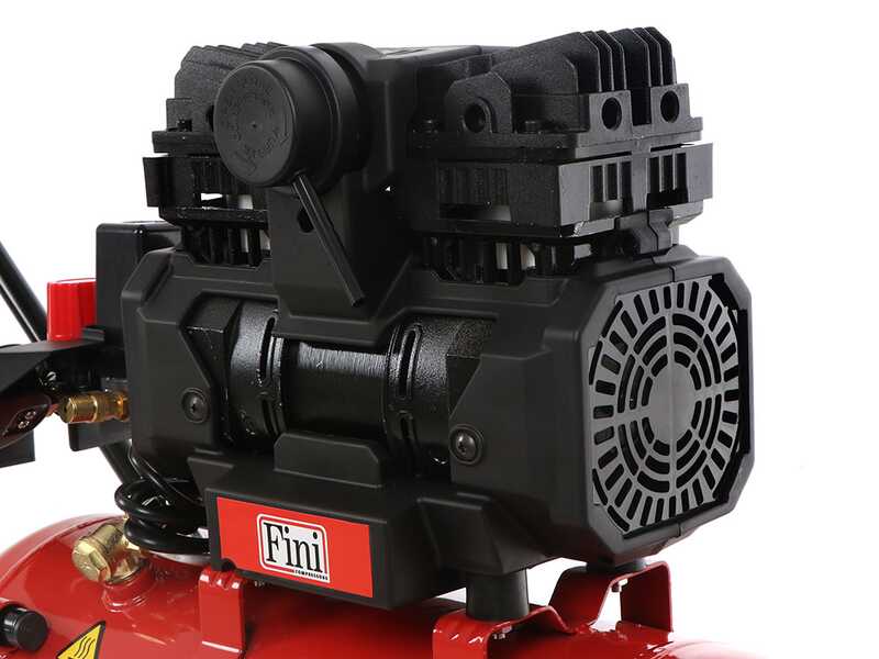 Fini Siltek TB 24 - Elektrischer Kompressor - 24 L Tank - 8 Bar Betriebsdruck