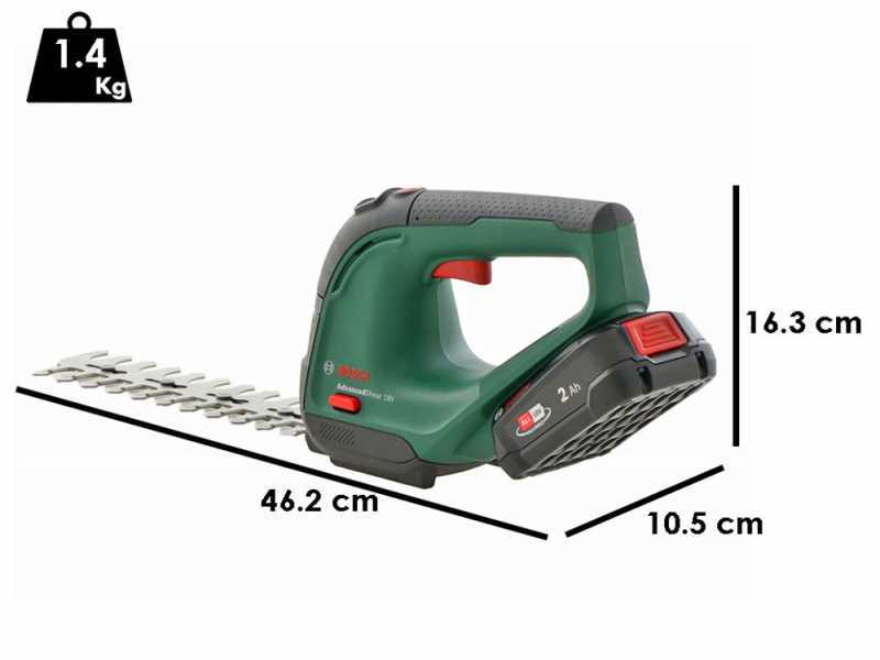 Bosch AdvancedShear18V - Akku-Grasschere - 18 V - SOLO - OHNE AKKU UND LADEGER&Auml;T