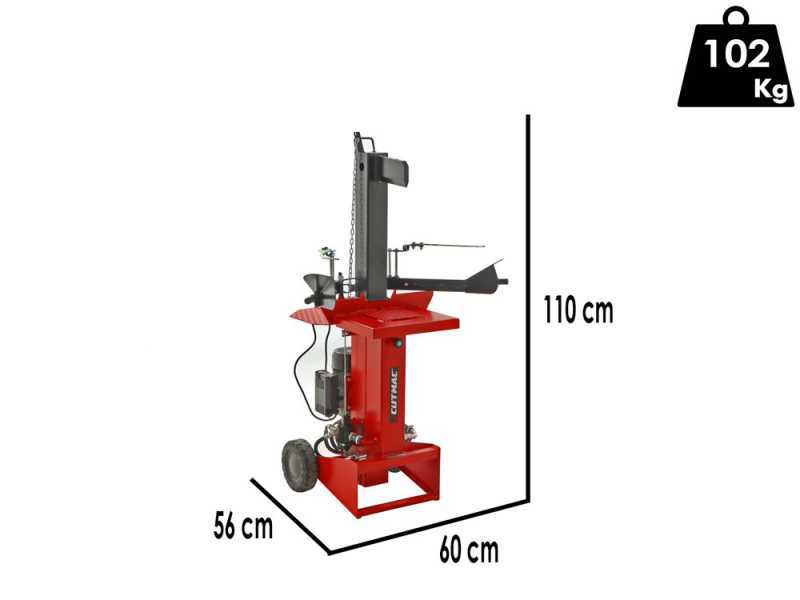 Docma SF75 Rapid 220 XX - Elektrischer Holzspalter - senkrecht