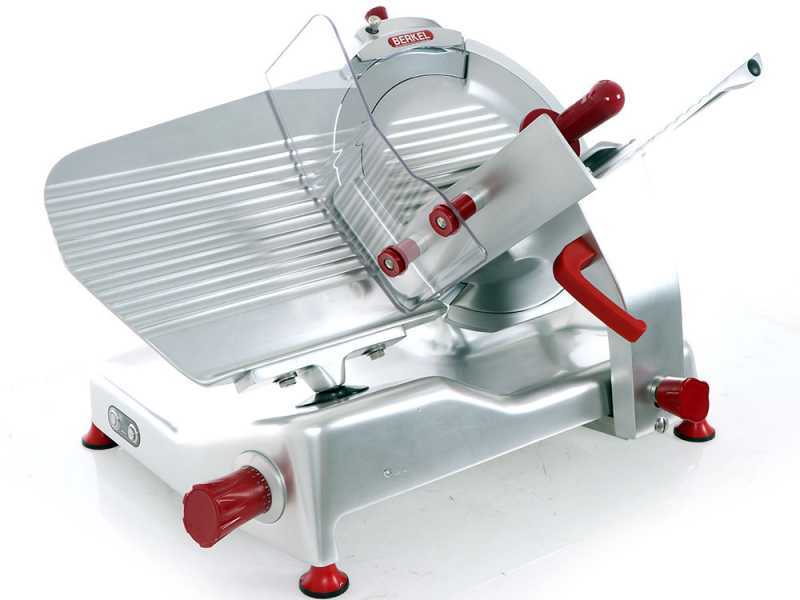Berkel Essentia Schwerkraftschneider BEG350B 400V - Aufschnittmaschine mit verchromtem Messer 350mm