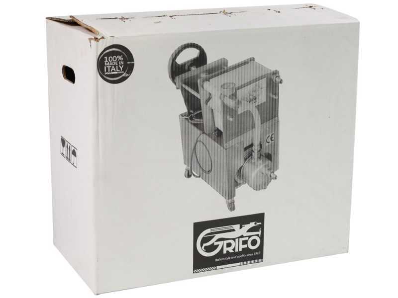 Grifo Professional Inox 20 - Karton- und Plattenweinfilter - Weinpumpe zum Filtern von Wein