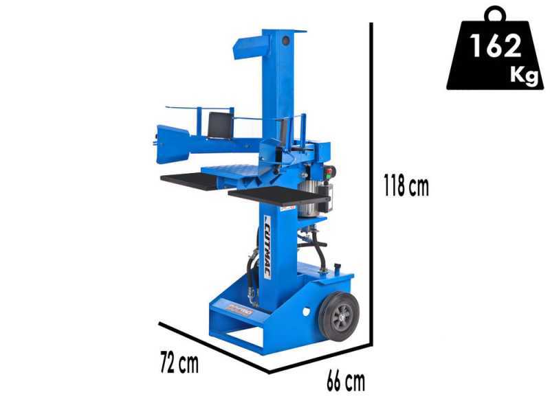 Docma SVG1000 220 PLUS - Elektrischer Holzspalter - senkrecht