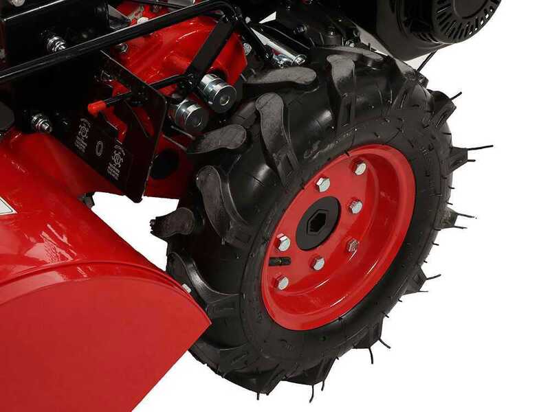 GeoTech MCT 550 &ndash; Benzin-Einachsschlepper &ndash; Ducar DH212 &ndash; Umkehrfr&auml;se &ndash; 7 PS