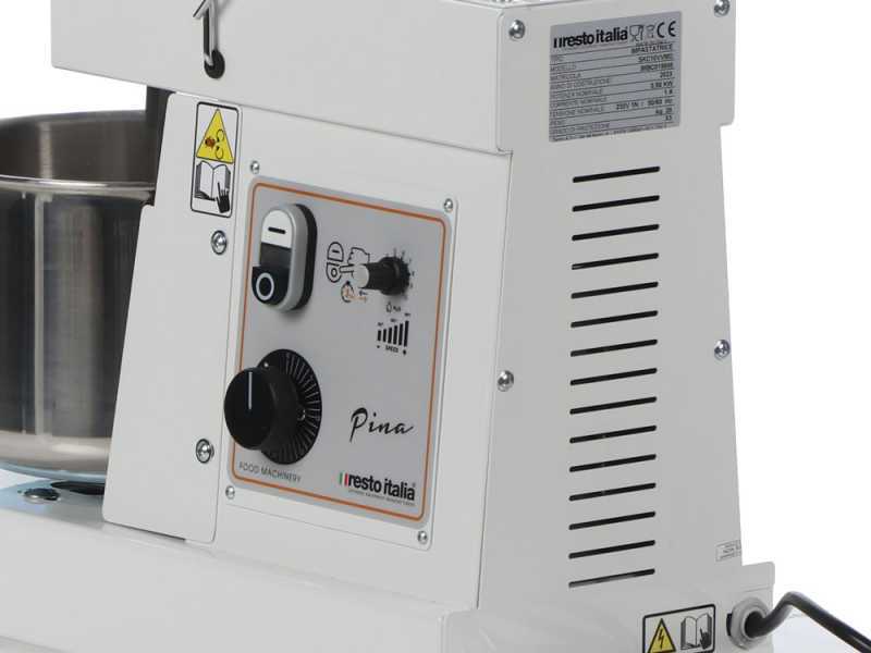 Resto Italia Pina Line MO 10 VV - Spiralkneter mit variabler Geschwindigkeit - 6 kg
