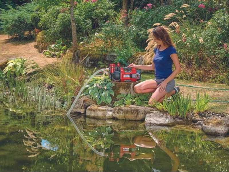 Einhell Aquinna 18/30 F LED - Akku-Gartenpumpe - SOLO - ohne Akku und Ladeger&auml;t