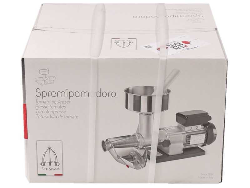 Tre Spade BIG-2P Elegant - Elektrische Tomatenpresse - 480W