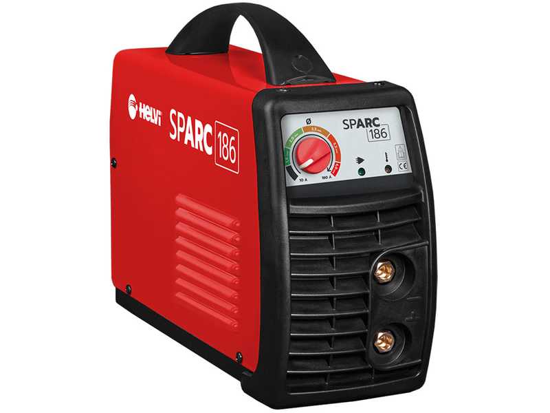Helvi sparc 186 - Elektroden-Schwei&szlig;ger&auml;t MMA - 160 A - ZUBEH&Ouml;R im Lieferumfang