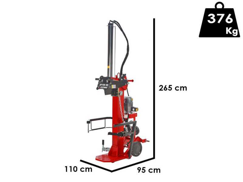 Docma SF180 380 + PTO XX - Holzspalter für Traktor - senkrecht