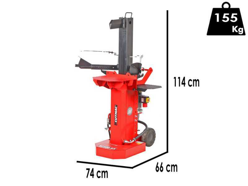 Docma SF100 Rapid 380/4 XX - Elektrischer Holzspalter - senkrecht - 400V