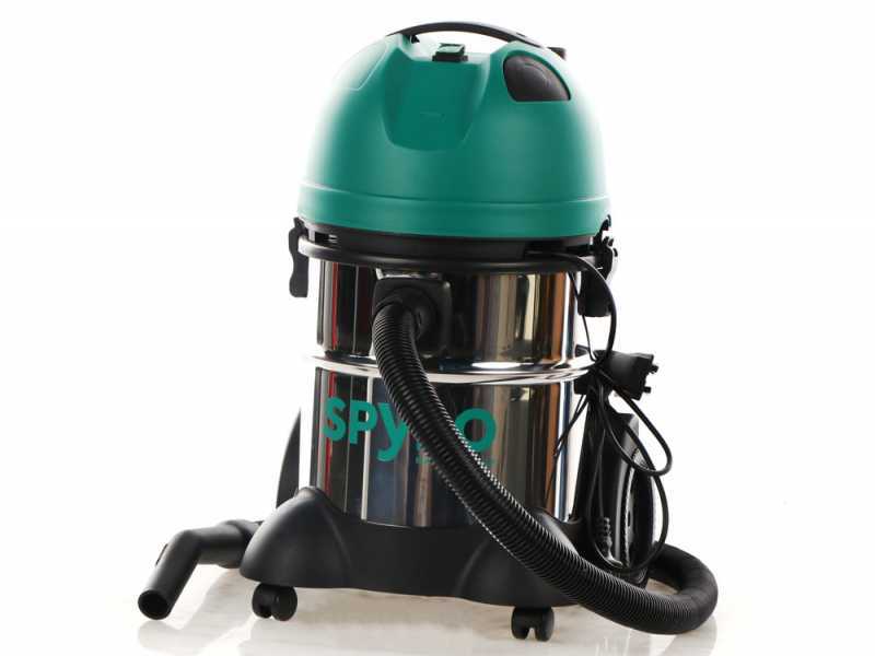 Spyro Wet &amp; Dry 20 INOX- Nass-/Trockensauger - aus Edelstahl - Beh&auml;lter 20 l - 1200W