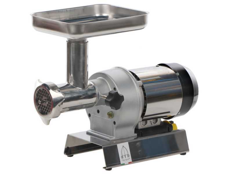 Tre Spade TC-22 INOX &ndash; Eletrischer Fleischwolf &ndash; 1100 W &ndash; Nr. 22