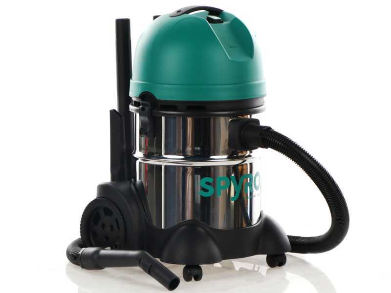 Spyro Wet &amp; Dry 20 INOX Plus- Nass-/Trockensauger - aus Edelstahl - Beh&auml;lter 20 l - 1200W