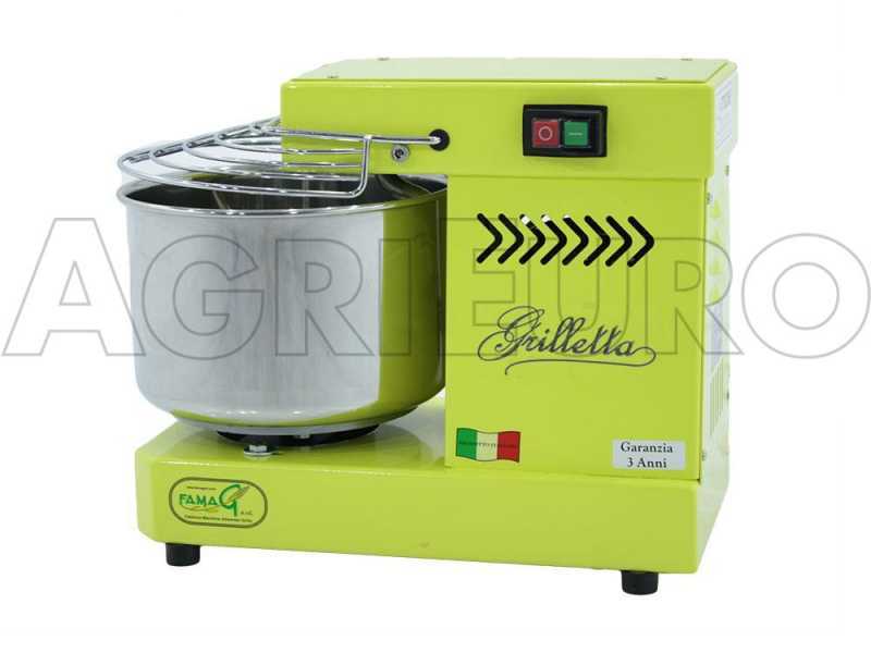 Famag Grilletta IM 5/230 - einfache Geschwindigkeit, Gelb - Spiralknetermaschinen 5 kg