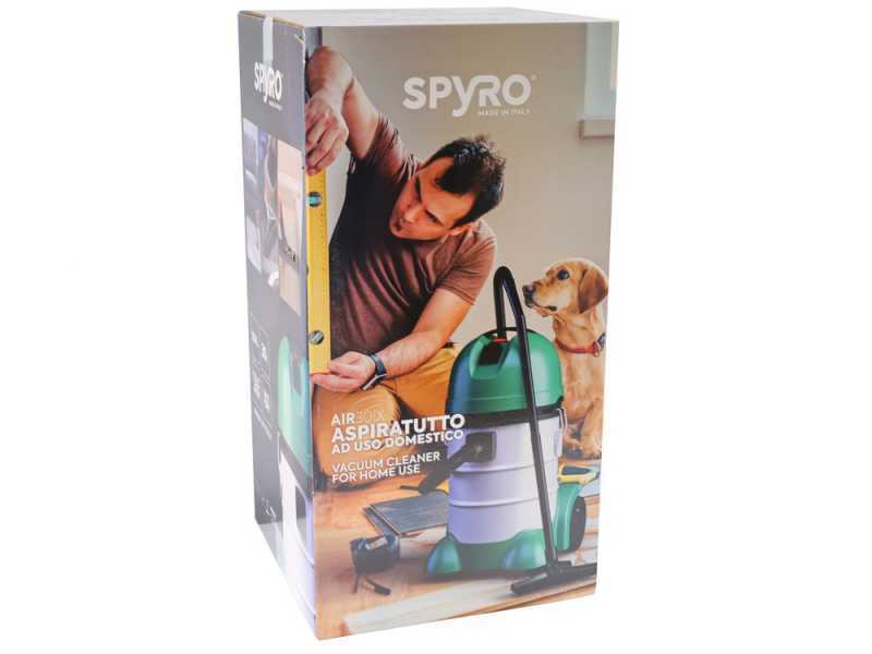 Spyro Wet &amp; Dry 30 INOX - Nass-/Trockenstaubsauger - Beh&auml;lterkapazit&auml;t 30 l - 1200W