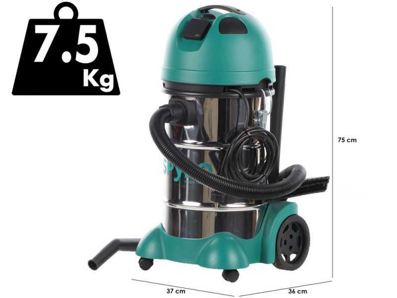 Spyro Wet &amp; Dry 30 INOX Plus- Nass-/Trockenstaubsauger - Beh&auml;lterkapazit&auml;t 30 l - 1200W