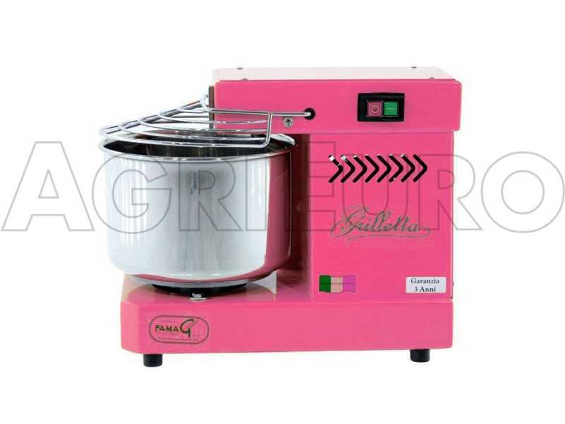 Famag Grilletta IM 5/230 Einstufig Rosa &ndash; Spiralknetermaschinen 5 kg