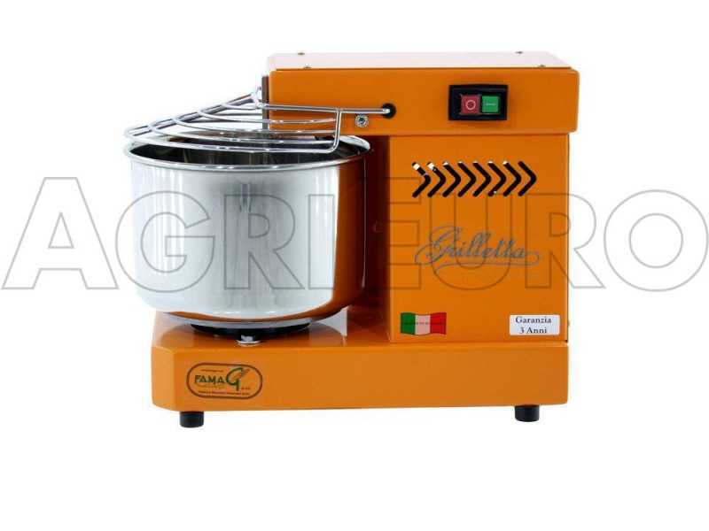 Famag Grilletta IM 5/230 Einstufig Orange - Spiralknetermaschinen 5 kg