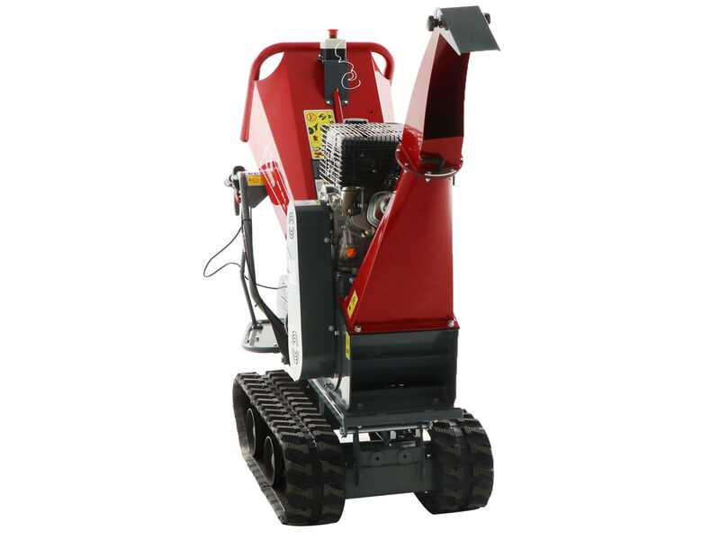 Blue Bird 310-SHL 1200 - H&auml;cksler mit Raupenantrieb und Motorschubkarre  -  Loncin G420F Motor