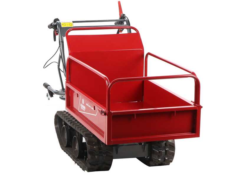 Blue Bird 310-SHL 1200 - H&auml;cksler mit Raupenantrieb und Motorschubkarre  -  Loncin G420F Motor