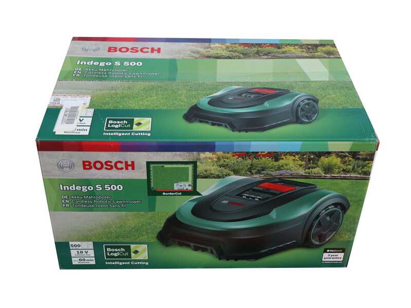 M&auml;hroboter Bosch Indego S 500 mit 18-V-Lithium-Akku