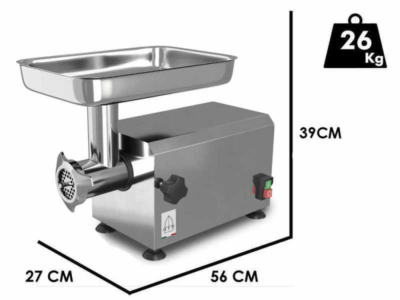 Tre Spade TC-12 PRO INOX DELUXE - Elektro-Fleischwolf - 750w - N.12