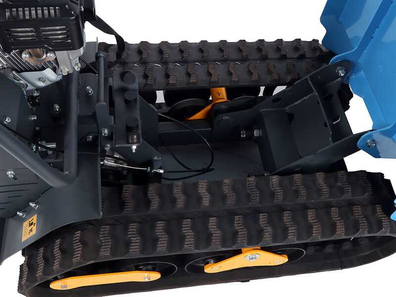 EuroMech EM500H - Raupendumper - Ausziehbare Mulde - 500 kg Nutzlast