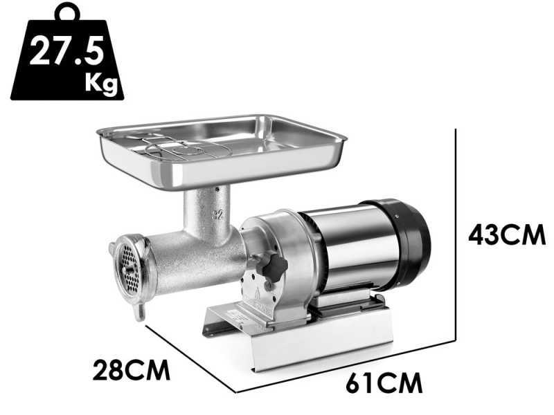 Tre Spade TC-32 Elegant/2PS - Fleischwolf - 1500W - n.32