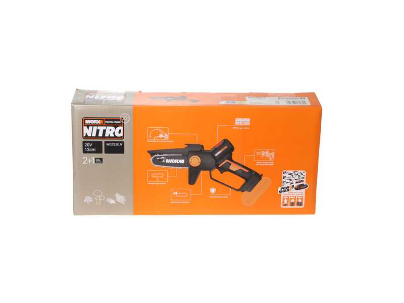 Worx Nitro WG325E.9 - Akku-Astkettens&auml;ge  - 20V - SOLO OHNE AKKU UND LADEGER&Auml;T