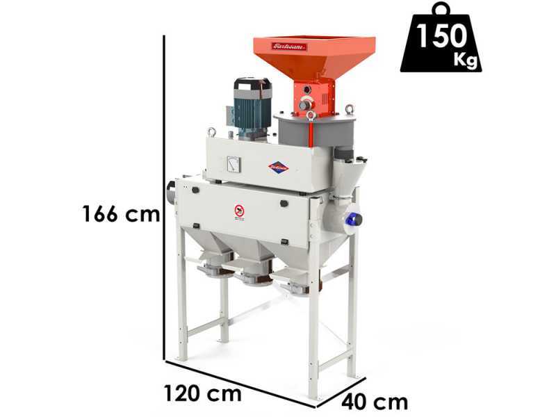 Partisani Combi Junior - Elektrische Steinm&uuml;hle - 400V 1800W