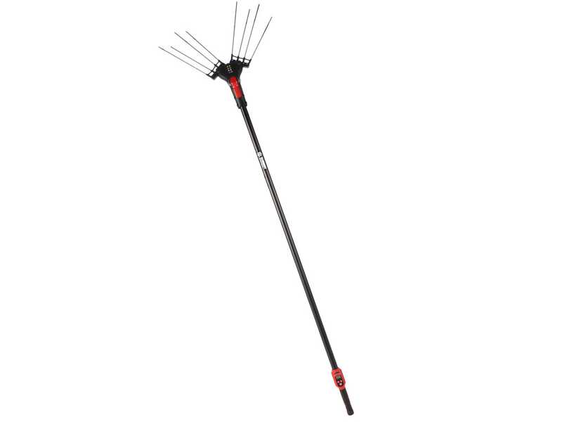 Blue Bird Egeo 23-50 - Elektrischer batteriebetriebener Olivenr&uuml;ttler - 12 V - Aluschaft 235 cm