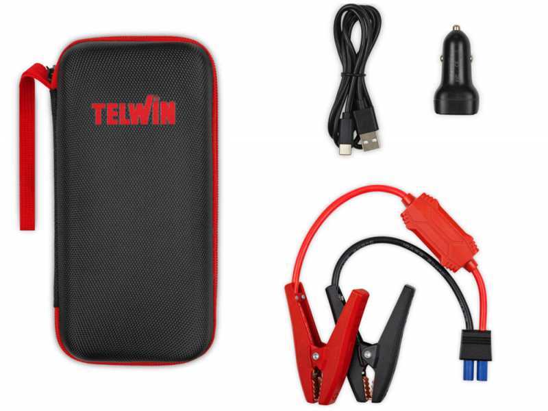 Telwin Drive 1500 - Tragbarer Mehrzweck-Notstarter  - Power Bank