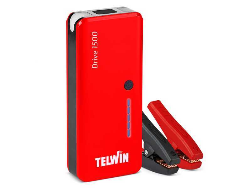 Telwin Drive 1500 - Tragbarer Mehrzweck-Notstarter  - Power Bank