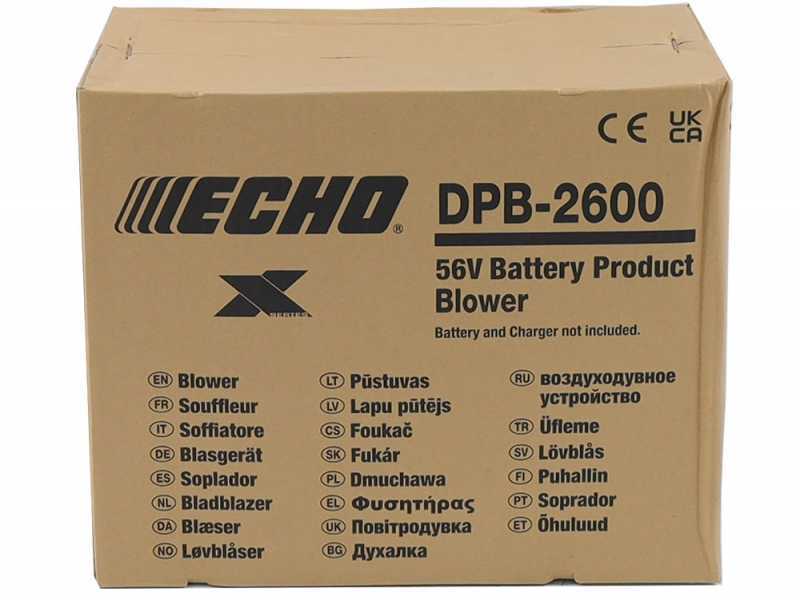 Echo E-Force DPB-2600 - Akku-Laubbl&auml;ser 5Ah/56V