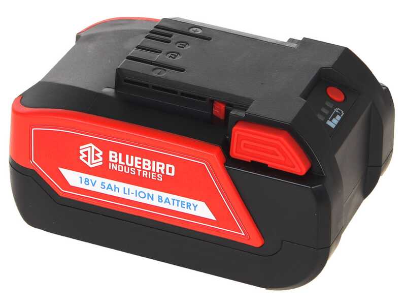 Blue Bird Olimpo 23-56 - Batteriebetriebener Olivenr&uuml;ttler - Feste Stange 240 cm - 21V 5Ah