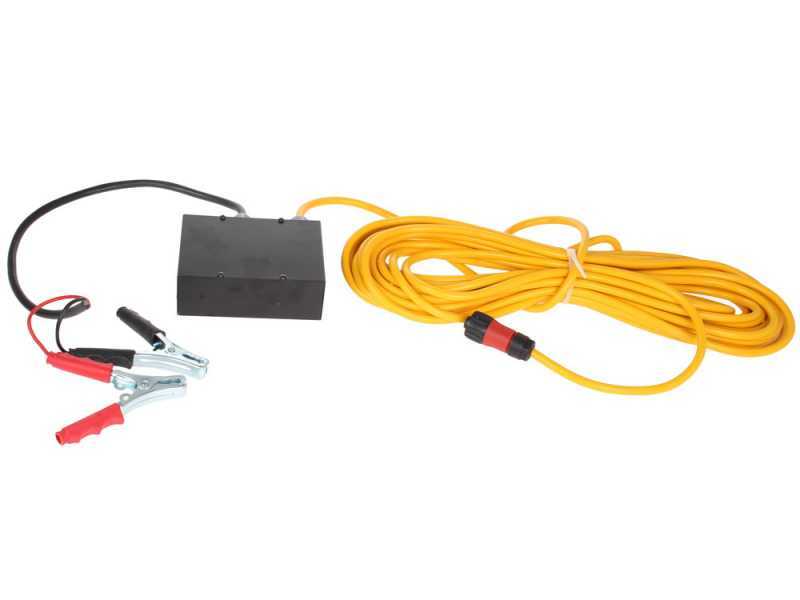 Lisam Swing 36V - Elektrischer Olivenr&uuml;ttler mit Batterie - Mit 8 + 8 Carbonzinken - Teleskopstange