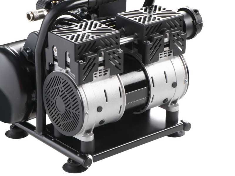 Tragbarer Luftkompressor, tragbarer Luftkompressor, Einzylinder-Kolben,  Kompressor, 1/6 Leistung, Leistung 20 – 23 l/min, EU 220 V