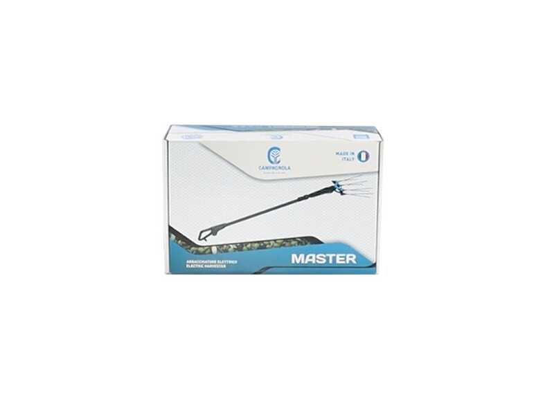 Campagnola Master - Karbon/Aluminium-Schaft 150-220 cm - Batteriebetriebener Olivenr&uuml;ttler