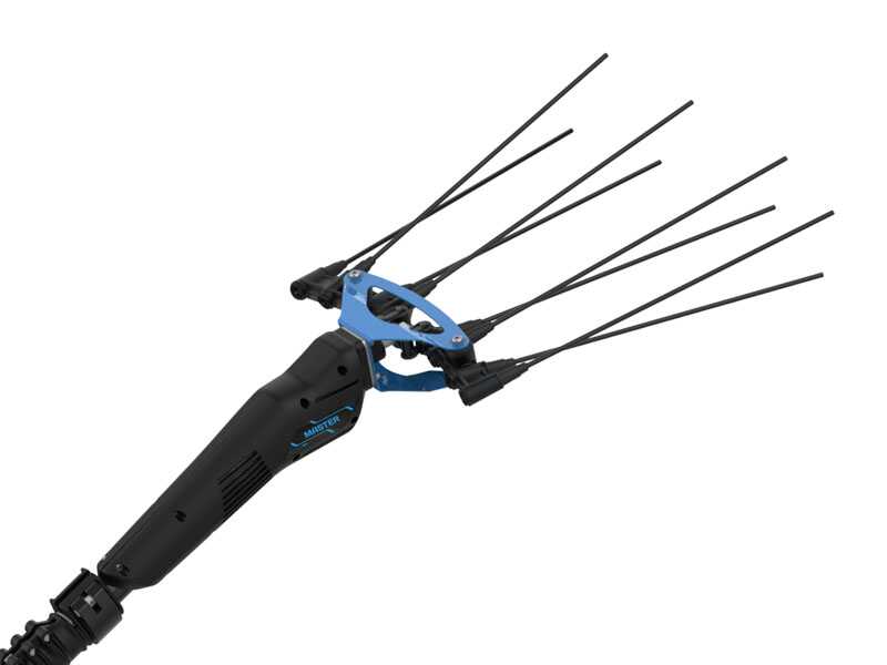 Campagnola Master - Karbon/Aluminium-Schaft 150-220 cm - Batteriebetriebener Olivenr&uuml;ttler