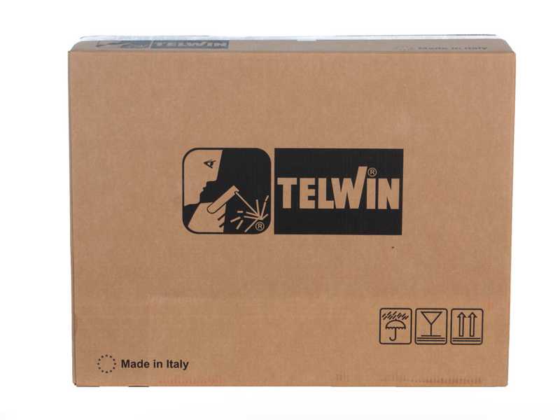 Telwin Technomig 215 Dual Synergic - Multiprozess-Inverterschwei&szlig;ger&auml;t - GAS/NO GAS-MIG-MAG, MMA und WIG - 