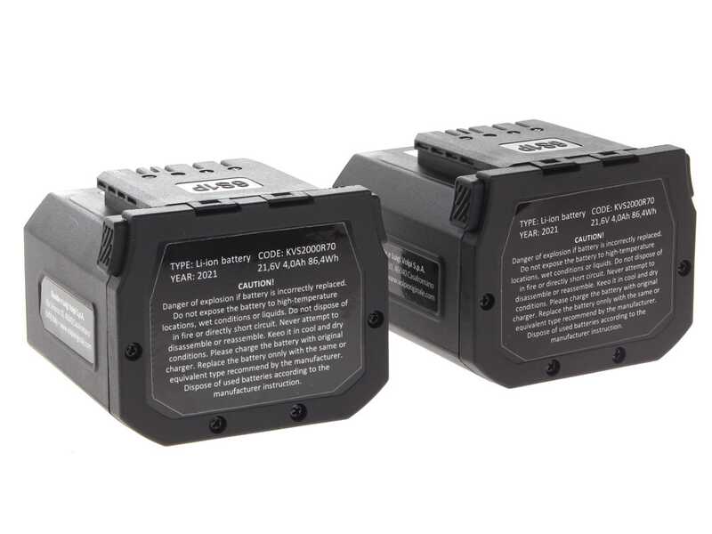Volpi KVS7000P - Akku-Hochentaster mit Teleskopschaft - 2x 21.6V 4.0Ah