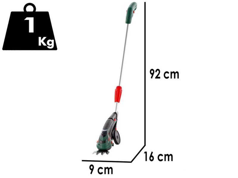 Bosch Isio - Akku-Grasschere mit Schaft - 3.6V 1.5Ah