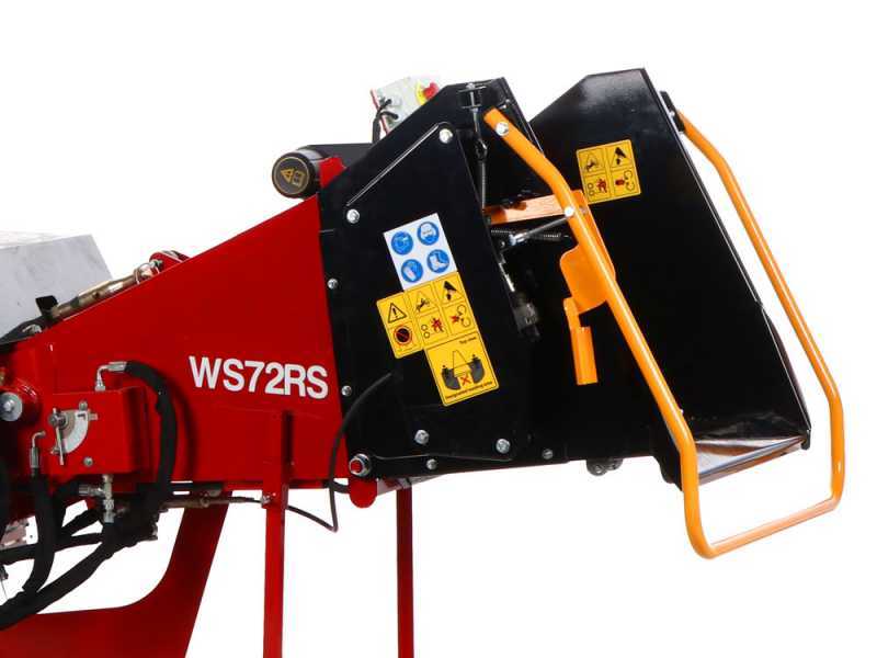 GeoTech Pro WS72R - H&auml;cksler f&uuml;r Traktoren - mit hydraulischen Walzen