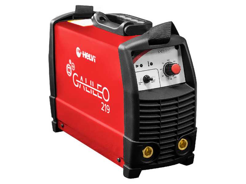 Helvi Galileo 219 - Inverter-Schwei&szlig;ger&auml;t - MMA/TIG  - 200A - Kit mit Tasche