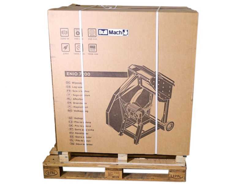 BullMach ENIO 7200 - Kreiss&auml;ge - Wipps&auml;ge - 230V