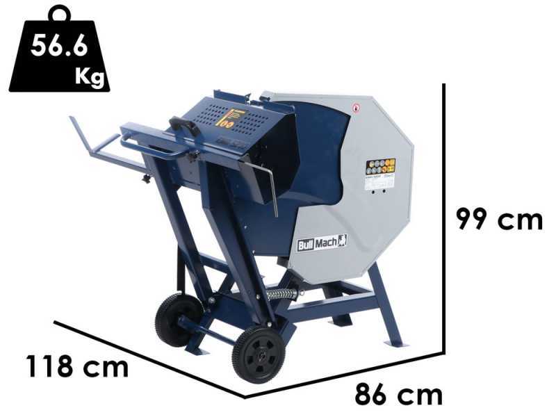 BullMach ENIO 5200 - Wipps&auml;ge-Kreiss&auml;ge - Kreiss&auml;ge mit Gestell - 230V