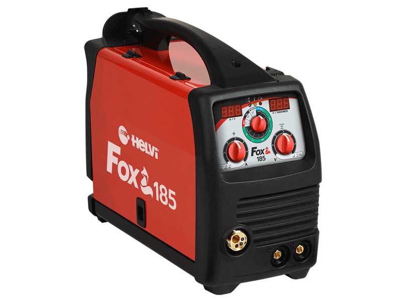 Helvi Fox185 flex-line - Inverter-Drahtschwei&szlig;ger&auml;t - MIG-MMA-TIG - GAS/NO GAS