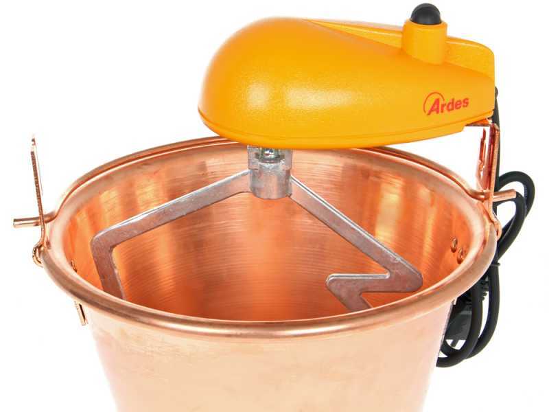 Ardes AR2480 - Elektrischer R&uuml;hrtopf aus Kupfer - 3,5l - 15W