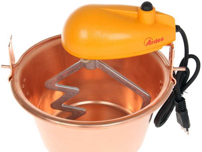 Ardes AR2460 - Elektrischer R&uuml;hrtopf aus Kupfer - 2,5l - 15W