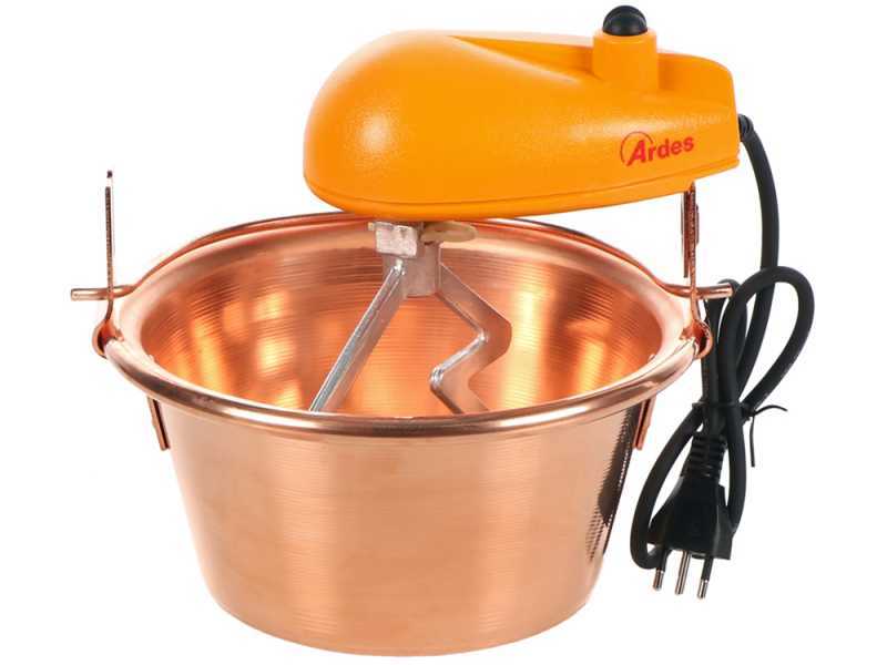 Ardes AR2440 - Elektrischer R&uuml;hrtopf aus Kupfer - 2l - 15W